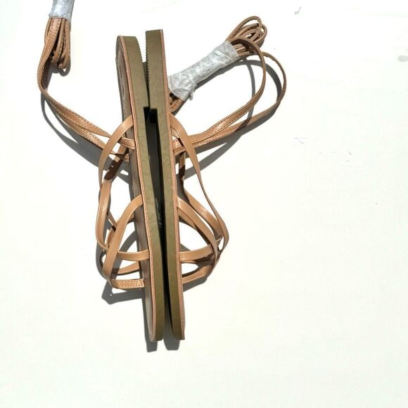 🍍3/$15🍍 SHEIN Lace Up Thong Sandals - Picture 4 of 5